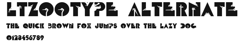LTZootype Alternate Preview