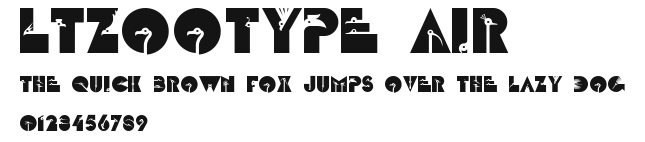 LTZootype Air Preview