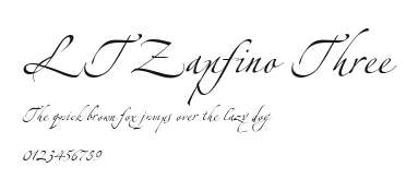 LTZapfino Three Preview