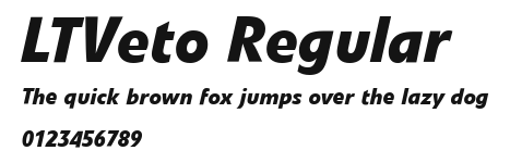 LTVeto Regular Preview