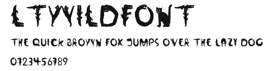 LTWildfont Preview