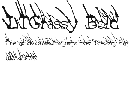 LTGrassy Bold Preview