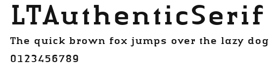 LTAuthenticSerif Preview