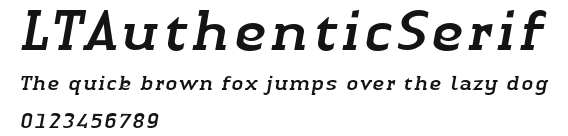 LTAuthenticSerif Preview