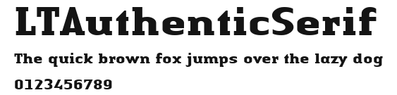 LTAuthenticSerif Preview