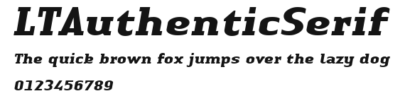 LTAuthenticSerif Preview