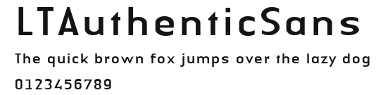 LTAuthenticSans Preview