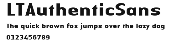 LTAuthenticSans Preview