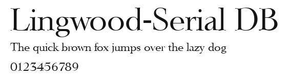 Lingwood-Serial DB Preview