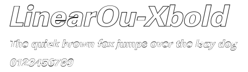 LinearOu-Xbold Preview