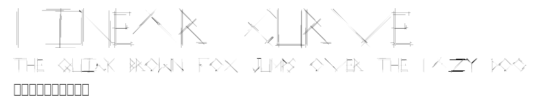 Linear Curve Preview