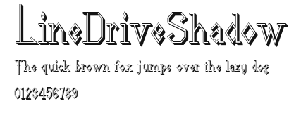 LineDriveShadow Preview