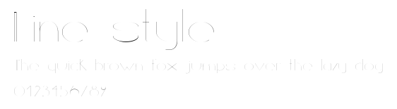 Line style Preview