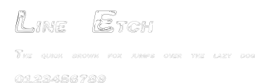 Line Etch Preview