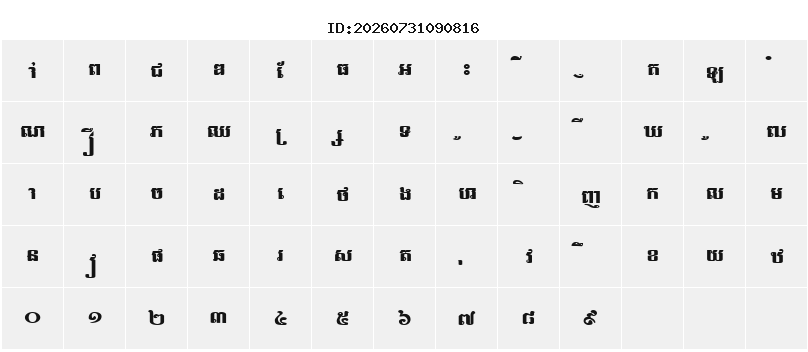 Character Map