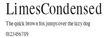 LimesCondensed Preview