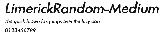 LimerickRandom-Medium Preview