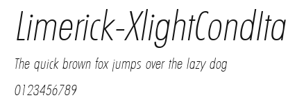 Limerick-XlightCondIta Preview