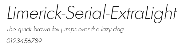 Limerick-Serial-ExtraLight Preview