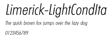 Limerick-LightCondIta Preview