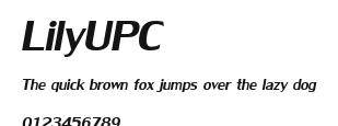 LilyUPC Preview