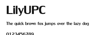 LilyUPC Preview