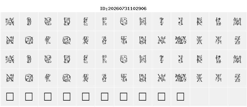Character Map