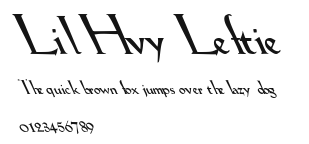 Lil Hvy Leftie Preview