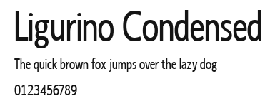 Ligurino Condensed Preview