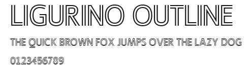 Ligurino Outline Preview