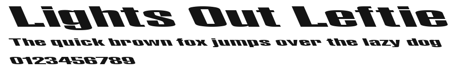 Lights Out Leftie Preview