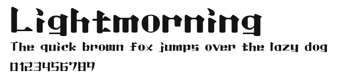 Lightmorning Preview