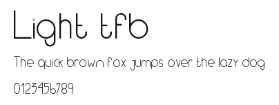Light tfb Preview