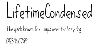 LifetimeCondensed Preview