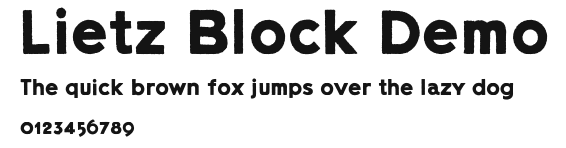 Lietz Block Demo Preview
