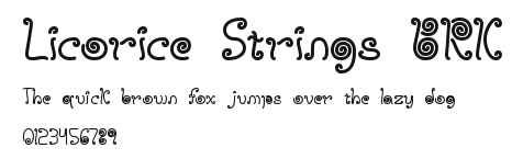 Licorice Strings BRK Preview