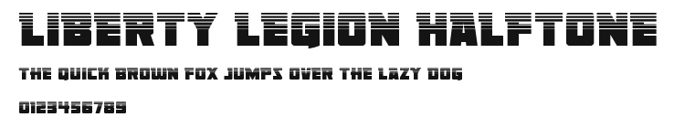 Liberty Legion Halftone Preview
