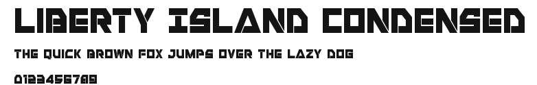 Liberty Island Condensed Preview