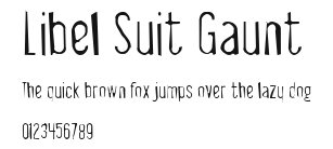 Libel Suit Gaunt Preview