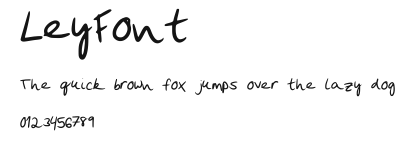LeyFont Preview