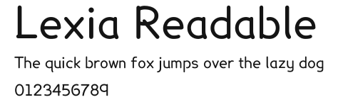 Lexia Readable Preview