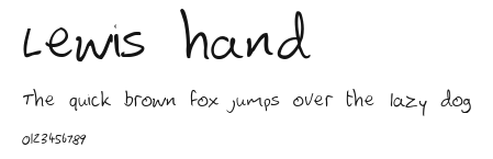 Lewis hand Preview