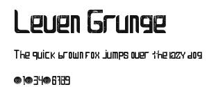 Leven Grunge Preview