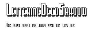 LetteringDecoShadow Preview