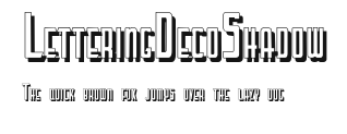 LetteringDecoShadow Preview