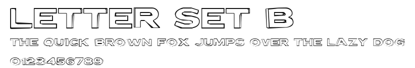 Letter Set B Preview