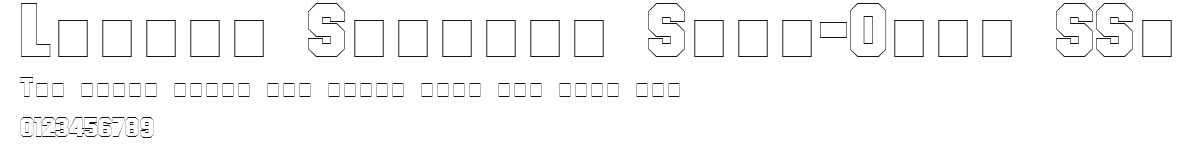 Letter Sweater Sans-Open SSi Preview