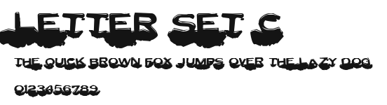 Letter Set C Preview