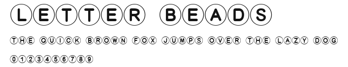 Letter Beads Preview