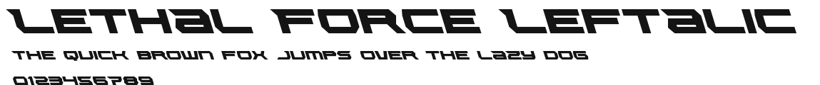 Lethal Force Leftalic Preview